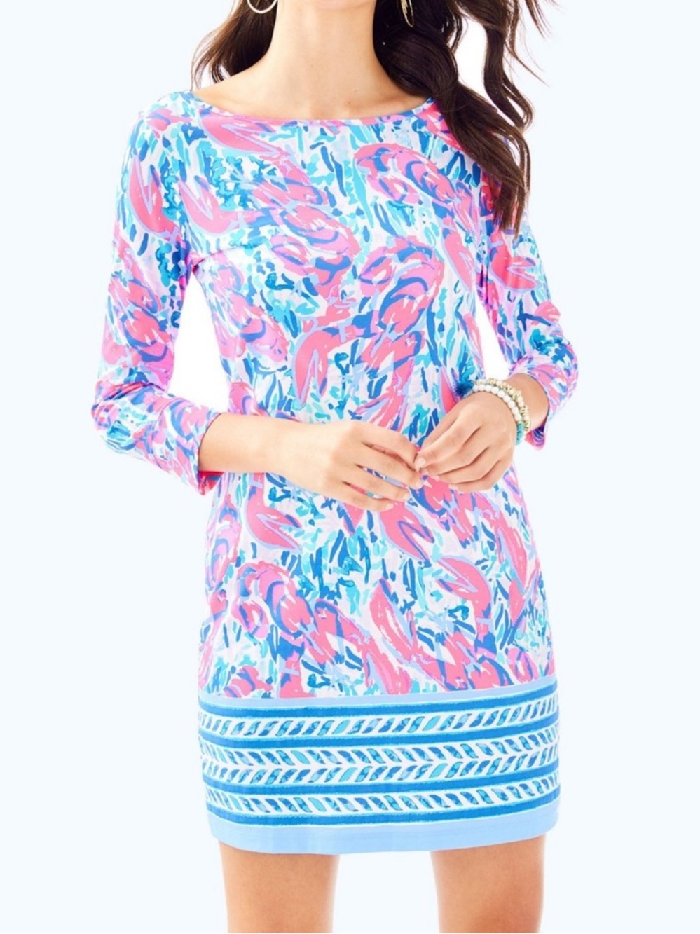 Lilly Pulitzer Marlowe lobster Pima Shift Dress